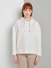 Oversized Hoodie - Frauen - Whisper White Oversized Hoodie - Frauen - Whisper White - 1 - TOM TAILOR