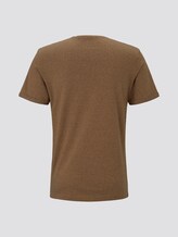 T-Shirt in Melange-Optik - Männer - beige grindle stripe T-Shirt in Melange-Optik - Männer - beige grindle stripe - 8 - TOM TAILOR