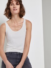 Top mit Spitzenborte - Frauen - Whisper White Top mit Spitzenborte - Frauen - Whisper White - 5 - TOM TAILOR