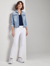 Top mit Spitzenborte - Frauen - Sky Captain Blue Top mit Spitzenborte - Frauen - Sky Captain Blue - 3 - TOM TAILOR