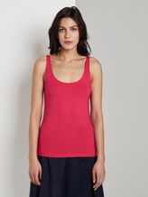 Top mit Spitzenborte - Frauen - blushing pink Top mit Spitzenborte - Frauen - blushing pink - 1 - TOM TAILOR