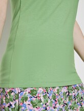 Top mit Spitzenborte - Frauen - sundried turf green Top mit Spitzenborte - Frauen - sundried turf green - 10 - TOM TAILOR