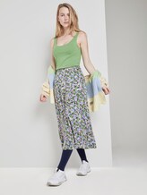 Top mit Spitzenborte - Frauen - sundried turf green Top mit Spitzenborte - Frauen - sundried turf green - 3 - TOM TAILOR