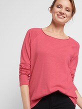 Schlichtes Jersey Langarmshirt - Frauen - charming pink Schlichtes Jersey Langarmshirt - Frauen - charming pink - 5 - TOM TAILOR