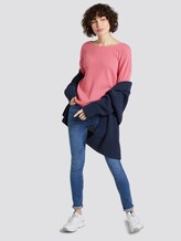 gestreiftes langarmshirt - Frauen - pink stripe structure gestreiftes langarmshirt - Frauen - pink stripe structure - 3 - TOM TAILOR