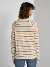 Gestreiftes Jersey Langarmshirt - Frauen - offwhite multicolor stripe Gestreiftes Jersey Langarmshirt - Frauen - offwhite multicolor stripe - 2 - TOM TAILOR