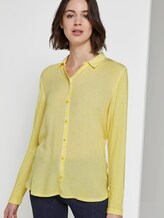 Blusenshirt mit Zierknopfleiste - Frauen - jasmine yellow Blusenshirt mit Zierknopfleiste - Frauen - jasmine yellow - 5 - TOM TAILOR