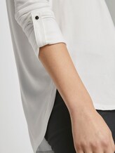 Blusenshirt mit V-Ausschnitt - Frauen - Whisper White Blusenshirt mit V-Ausschnitt - Frauen - Whisper White - 9 - TOM TAILOR