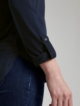 Blusenshirt mit V-Ausschnitt - Frauen - Sky Captain Blue Blusenshirt mit V-Ausschnitt - Frauen - Sky Captain Blue - 9 - TOM TAILOR
