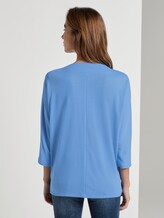 T-Shirt mit U-Boot-Ausschnitt - Frauen - sea blue T-Shirt mit U-Boot-Ausschnitt - Frauen - sea blue - 2 - TOM TAILOR