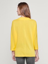 T-Shirt mit U-Boot-Ausschnitt - Frauen - jasmine yellow T-Shirt mit U-Boot-Ausschnitt - Frauen - jasmine yellow - 2 - TOM TAILOR