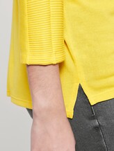 T-Shirt mit U-Boot-Ausschnitt - Frauen - jasmine yellow T-Shirt mit U-Boot-Ausschnitt - Frauen - jasmine yellow - 9 - TOM TAILOR