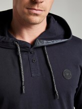 Langarmshirt mit Kapuze - Männer - Knitted Navy Langarmshirt mit Kapuze - Männer - Knitted Navy - 9 - TOM TAILOR