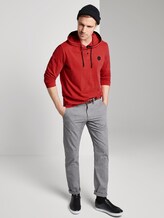 Langarmshirt mit Kapuze - Männer - brilliant red Langarmshirt mit Kapuze - Männer - brilliant red - 3 - TOM TAILOR