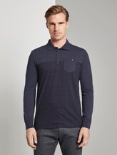 Poloshirt - Männer - navy grindle stripe Poloshirt - Männer - navy grindle stripe - 1 - TOM TAILOR