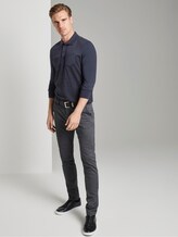Poloshirt - Männer - navy grindle stripe Poloshirt - Männer - navy grindle stripe - 3 - TOM TAILOR