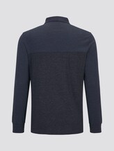 Poloshirt - Männer - navy grindle stripe Poloshirt - Männer - navy grindle stripe - 8 - TOM TAILOR