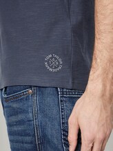 Gestreiftes Henley-T-Shirt - Männer - cyber grey yarndye stripe Gestreiftes Henley-T-Shirt - Männer - cyber grey yarndye stripe - 9 - TOM TAILOR