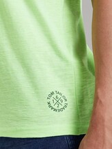 Gestreiftes Henley-T-Shirt - Männer - neon green white fine stripe Gestreiftes Henley-T-Shirt - Männer - neon green white fine stripe - 10 - TOM TAILOR