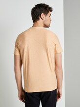 Gestreiftes Henley-T-Shirt - Männer - yellow white fine stripe Gestreiftes Henley-T-Shirt - Männer - yellow white fine stripe - 2 - TOM TAILOR