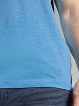 Meliertes T-Shirt mit Bio-Baumwolle - Männer - soft cloud blue Meliertes T-Shirt mit Bio-Baumwolle - Männer - soft cloud blue - 10 - TOM TAILOR