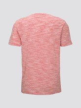 Basic Two-Tone T-Shirt - Männer - red offwhite streaky inject Basic Two-Tone T-Shirt - Männer - red offwhite streaky inject - 8 - TOM TAILOR
