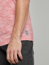 Basic Two-Tone T-Shirt - Männer - red offwhite streaky inject Basic Two-Tone T-Shirt - Männer - red offwhite streaky inject - 9 - TOM TAILOR