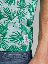 T-Shirt mit Allover-Print - Männer - green small palm leaf design T-Shirt mit Allover-Print - Männer - green small palm leaf design - 10 - TOM TAILOR