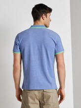 Poloshirt in Two-Tone Optik - Männer - blue two tone pique Poloshirt in Two-Tone Optik - Männer - blue two tone pique - 2 - TOM TAILOR