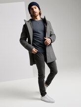 simple sweatshirt - Men - Sky Captain Blue simple sweatshirt - Men - Sky Captain Blue - 3 - TOM TAILOR