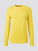 schlichtes Sweatshirt - Männer - Californian Yellow schlichtes Sweatshirt - Männer - Californian Yellow - 7 - TOM TAILOR
