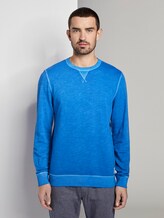 schlichtes Sweatshirt - Männer - victory blue schlichtes Sweatshirt - Männer - victory blue - 1 - TOM TAILOR