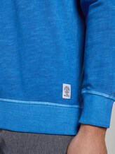 schlichtes Sweatshirt - Männer - victory blue schlichtes Sweatshirt - Männer - victory blue - 10 - TOM TAILOR