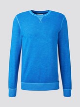 schlichtes Sweatshirt - Männer - victory blue schlichtes Sweatshirt - Männer - victory blue - 7 - TOM TAILOR