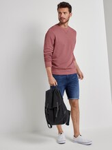 schlichtes Sweatshirt - Männer - wine rose pink schlichtes Sweatshirt - Männer - wine rose pink - 3 - TOM TAILOR