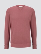 schlichtes Sweatshirt - Männer - wine rose pink schlichtes Sweatshirt - Männer - wine rose pink - 7 - TOM TAILOR