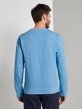 schlichtes Sweatshirt - Männer - soft cloud blue schlichtes Sweatshirt - Männer - soft cloud blue - 2 - TOM TAILOR