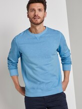 schlichtes Sweatshirt - Männer - soft cloud blue schlichtes Sweatshirt - Männer - soft cloud blue - 5 - TOM TAILOR