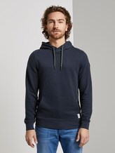 Basic Hoodie - Männer - Sky Captain Blue Basic Hoodie - Männer - Sky Captain Blue - 1 - TOM TAILOR