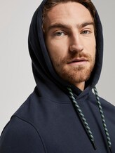 Basic Hoodie - Männer - Sky Captain Blue Basic Hoodie - Männer - Sky Captain Blue - 9 - TOM TAILOR