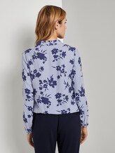 Bluse mit Blumen-Print - Frauen - blue navy floral design Bluse mit Blumen-Print - Frauen - blue navy floral design - 2 - TOM TAILOR