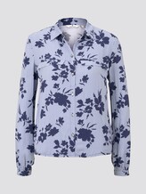 Bluse mit Blumen-Print - Frauen - blue navy floral design Bluse mit Blumen-Print - Frauen - blue navy floral design - 7 - TOM TAILOR