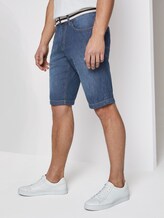 Josh Regular Slim Jeans-Shorts mit Gürtel - Männer - mid stone wash denim Josh Regular Slim Jeans-Shorts mit Gürtel - Männer - mid stone wash denim - 11 - TOM TAILOR