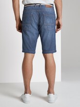 Josh Regular Slim Jeans-Shorts mit Gürtel - Männer - mid stone wash denim Josh Regular Slim Jeans-Shorts mit Gürtel - Männer - mid stone wash denim - 2 - TOM TAILOR