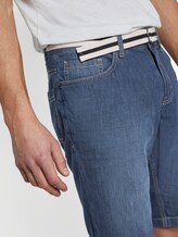 Josh Regular Slim Jeans-Shorts mit Gürtel - Männer - mid stone wash denim Josh Regular Slim Jeans-Shorts mit Gürtel - Männer - mid stone wash denim - 9 - TOM TAILOR