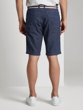Josh Regular Slim Jeans-Shorts mit Gürtel - Männer - dark stone wash denim Josh Regular Slim Jeans-Shorts mit Gürtel - Männer - dark stone wash denim - 2 - TOM TAILOR