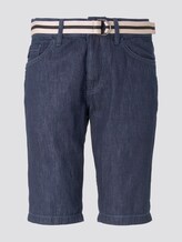 Josh Regular Slim Jeans-Shorts mit Gürtel - Männer - dark stone wash denim Josh Regular Slim Jeans-Shorts mit Gürtel - Männer - dark stone wash denim - 7 - TOM TAILOR