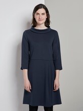 Kleid mit Rollkragen - Frauen - Sky Captain Blue Kleid mit Rollkragen - Frauen - Sky Captain Blue - 1 - TOM TAILOR