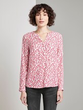 Bluse mit Blumenmuster - Frauen - pink flowery design Bluse mit Blumenmuster - Frauen - pink flowery design - 1 - TOM TAILOR