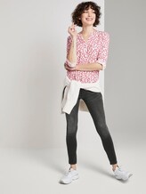 Bluse mit Blumenmuster - Frauen - pink flowery design Bluse mit Blumenmuster - Frauen - pink flowery design - 3 - TOM TAILOR
